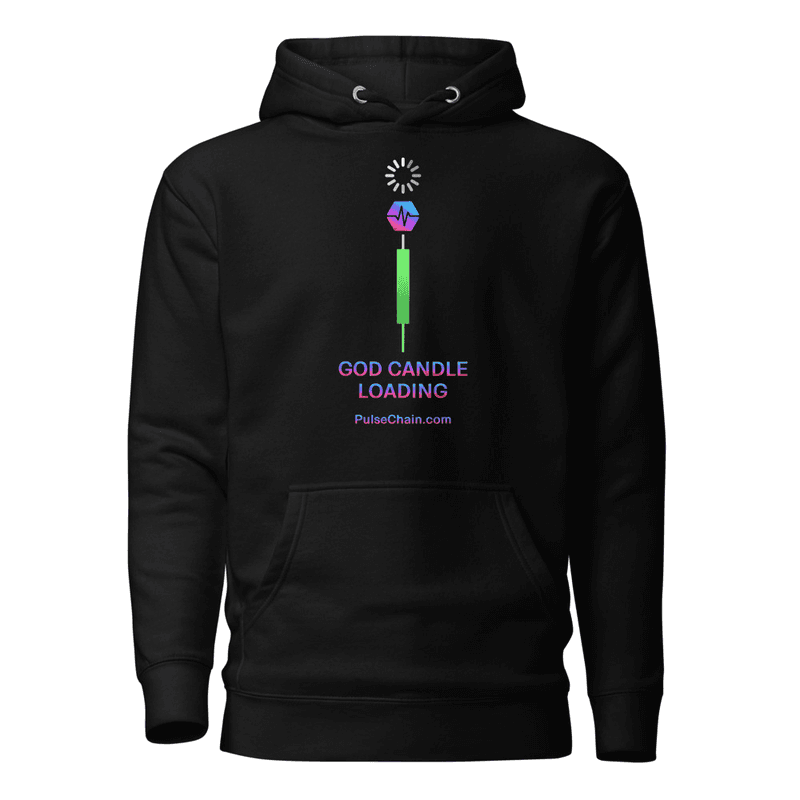 PulseChain GOD CANDLE Unisex Hoodie