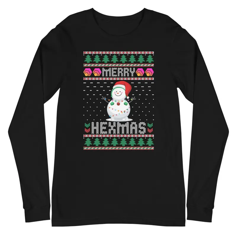 Merry HEXmas 2.0 Unisex Long Sleeve Shirt