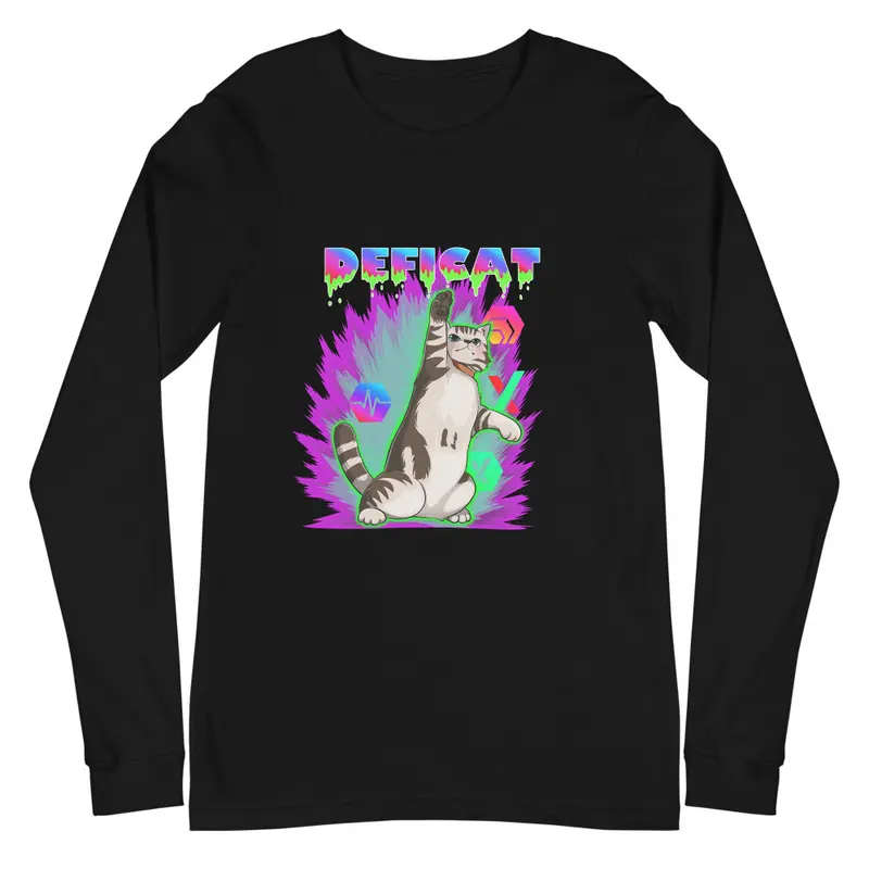 Defi Cat Unisex Long Sleeve Shirt