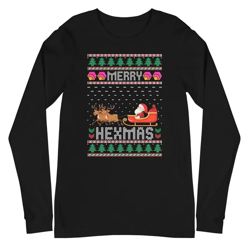 Merry HEXmas Unisex Long Sleeve Shirt