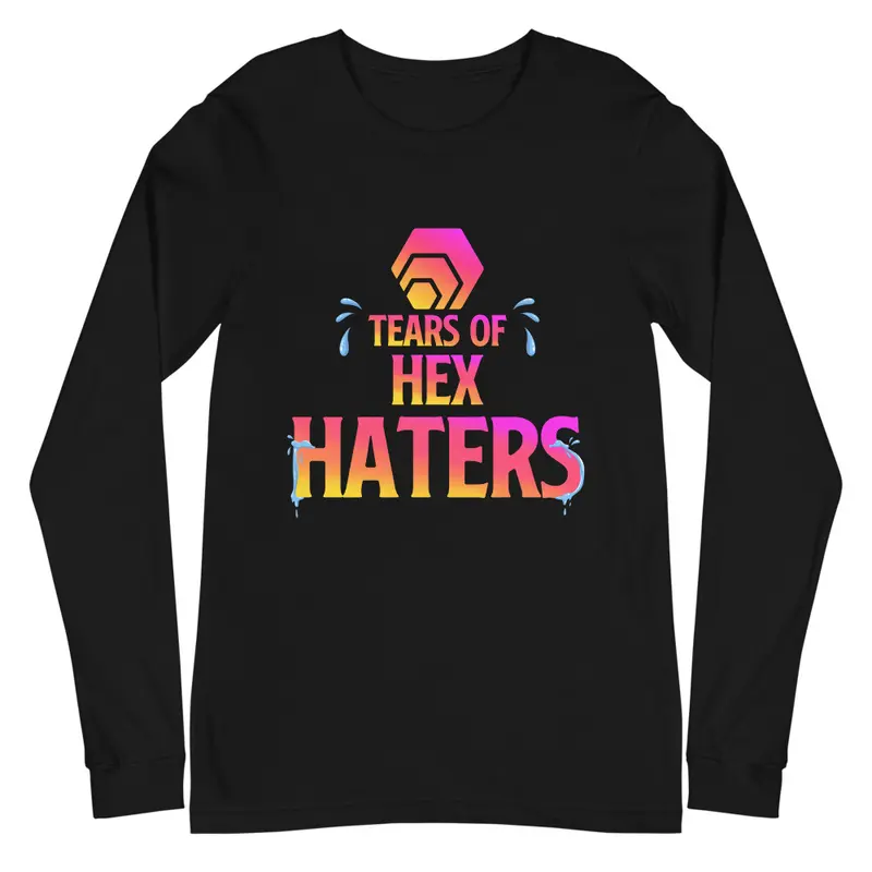 HEX Tears Unisex Long Sleeve Shirt